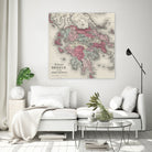 Vintage Map of Greece (1865) by Adam Shaw on GIANT ART - white photo illustration