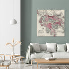 Vintage Map of Greece (1865) by Adam Shaw on GIANT ART - white photo illustration