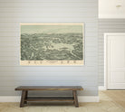 Vintage Map of Lake Winnipesaukee (1903) by Adam Shaw on GIANT ART - white photo illustration