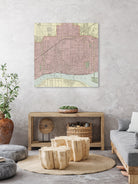 Vintage Map of Detroit Michigan (1901) by Adam Shaw on GIANT ART - white photo illustration