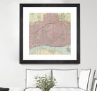 Vintage Map of Detroit Michigan (1901) by Adam Shaw on GIANT ART - white photo illustration