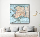 Vintage Map of Alaska (1921) by Adam Shaw on GIANT ART - white photo illustration