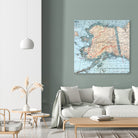 Vintage Map of Alaska (1921) by Adam Shaw on GIANT ART - white photo illustration