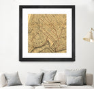 Vintage Map of Brooklyn New York (1874) by Adam Shaw on GIANT ART - white photo illustration