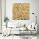 Vintage Map of Brooklyn New York (1874) by Adam Shaw on GIANT ART - white photo illustration