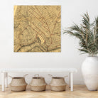 Vintage Map of Brooklyn New York (1874) by Adam Shaw on GIANT ART - white photo illustration