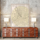 Vintage Map of Atlanta Georgia (1901) by Adam Shaw on GIANT ART - white photo illustration