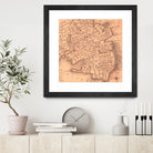 Vintage Map of Charleston South Carolina (1849) by Adam Shaw on GIANT ART - white photo illustration