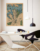 Vintage Map of Sydney Australia (1922) by Adam Shaw on GIANT ART - white photo illustration