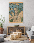 Vintage Map of Sydney Australia (1922) by Adam Shaw on GIANT ART - white photo illustration