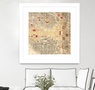 Vintage Map of Washington DC (1917) by Adam Shaw on GIANT ART - white photo illustration