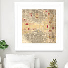 Vintage Map of Washington DC (1917) by Adam Shaw on GIANT ART - white photo illustration