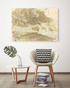 Vintage Map of Stockholm Sweden (1899) by Adam Shaw on GIANT ART - white photo illustration