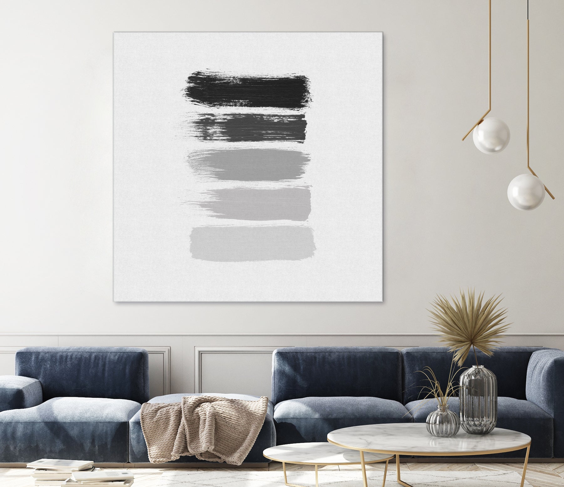 Black & White Stripes by Dana Shek on GIANT ART - white digital painting