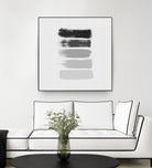 Black & White Stripes by Dana Shek on GIANT ART - white digital painting