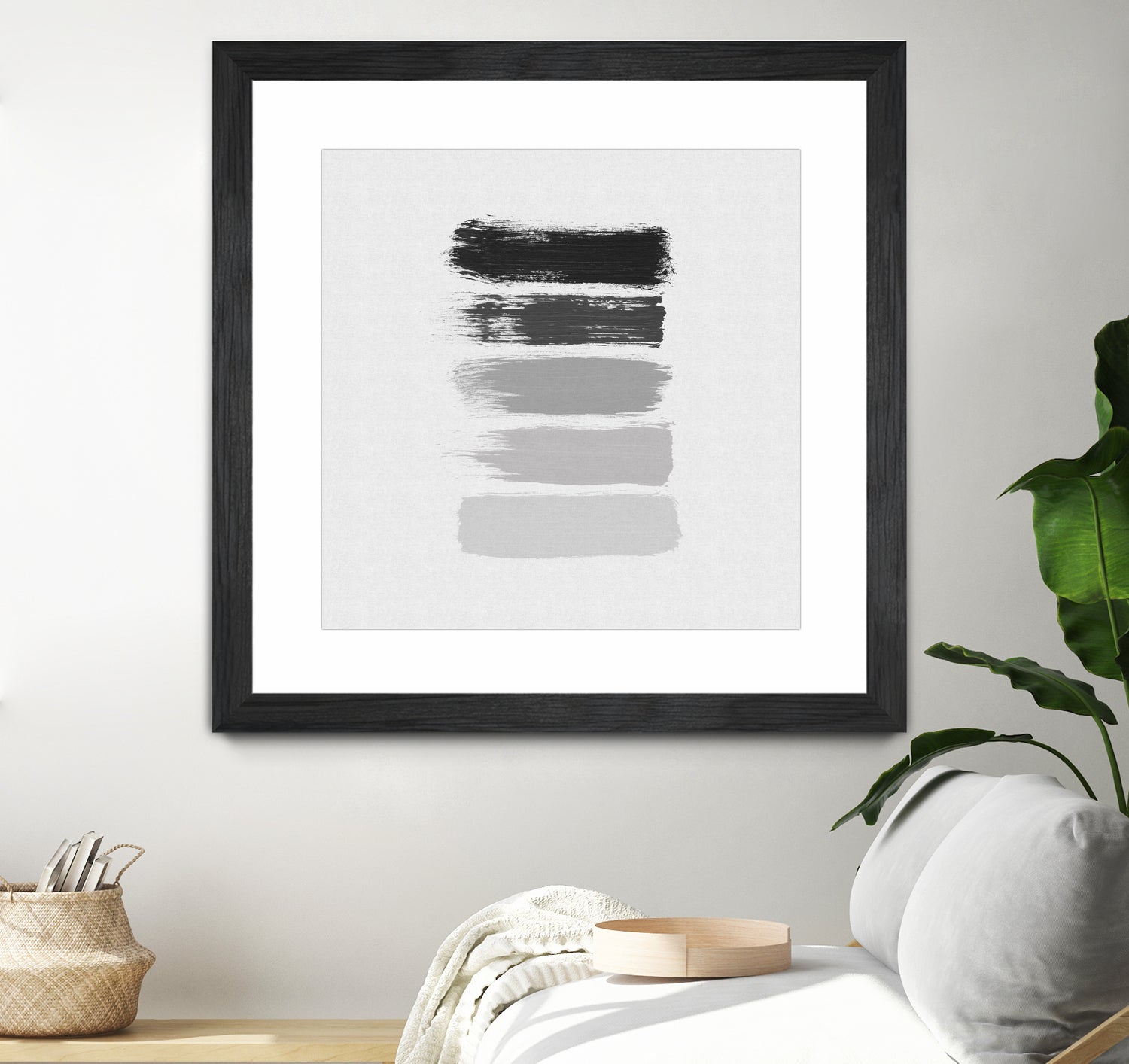 Black & White Stripes by Dana Shek on GIANT ART - white digital painting