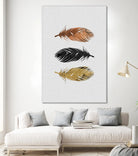 Feathers by Dana Shek on GIANT ART - white photo illustration