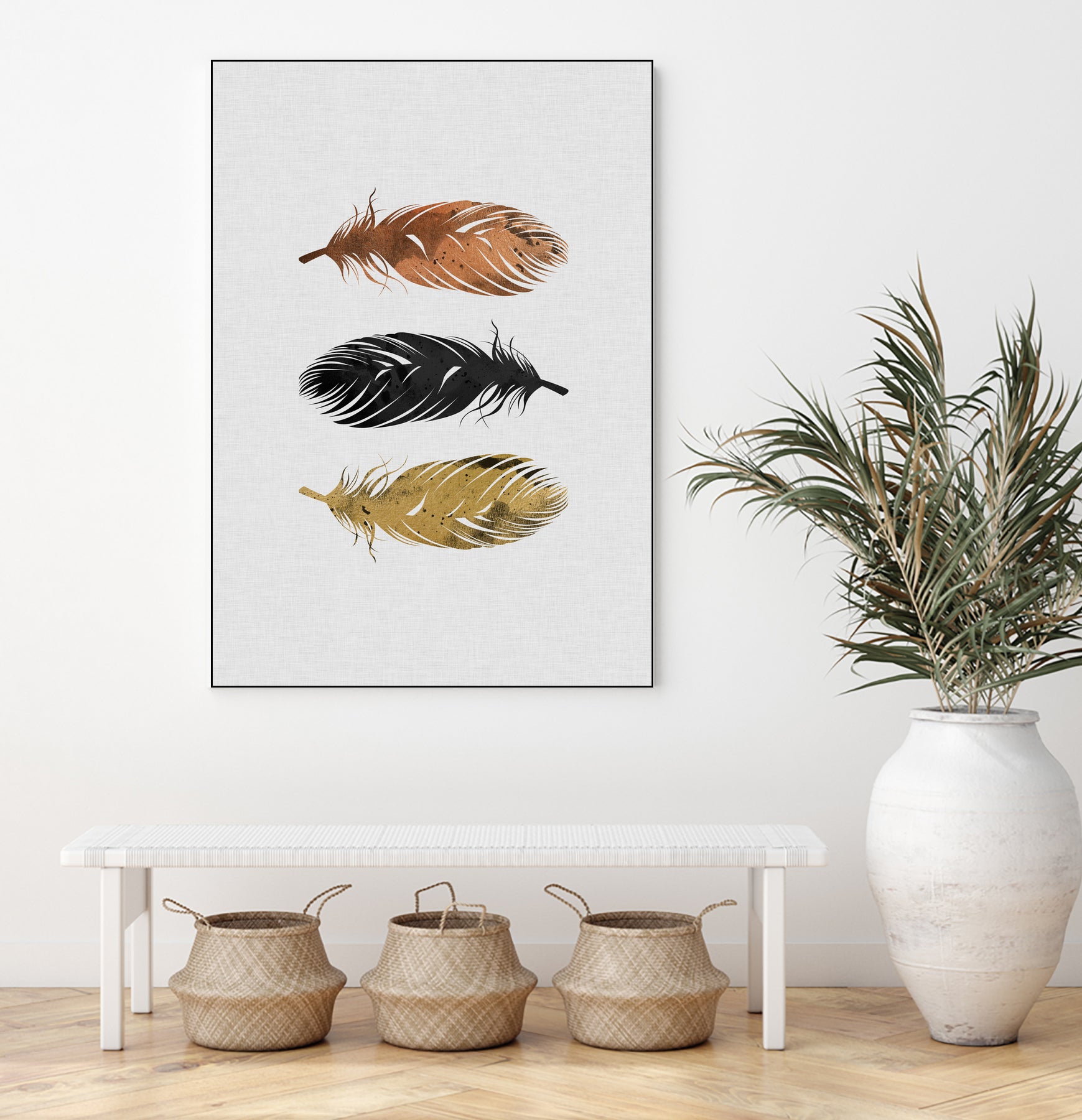 Feathers by Dana Shek on GIANT ART - white photo illustration