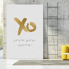 XO Love You More by Dana Shek on GIANT ART - white typography