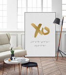 XO Love You More by Dana Shek on GIANT ART - white typography