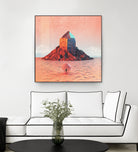 Miracle by Jorge Luis Miraldo on GIANT ART - pink digital painting