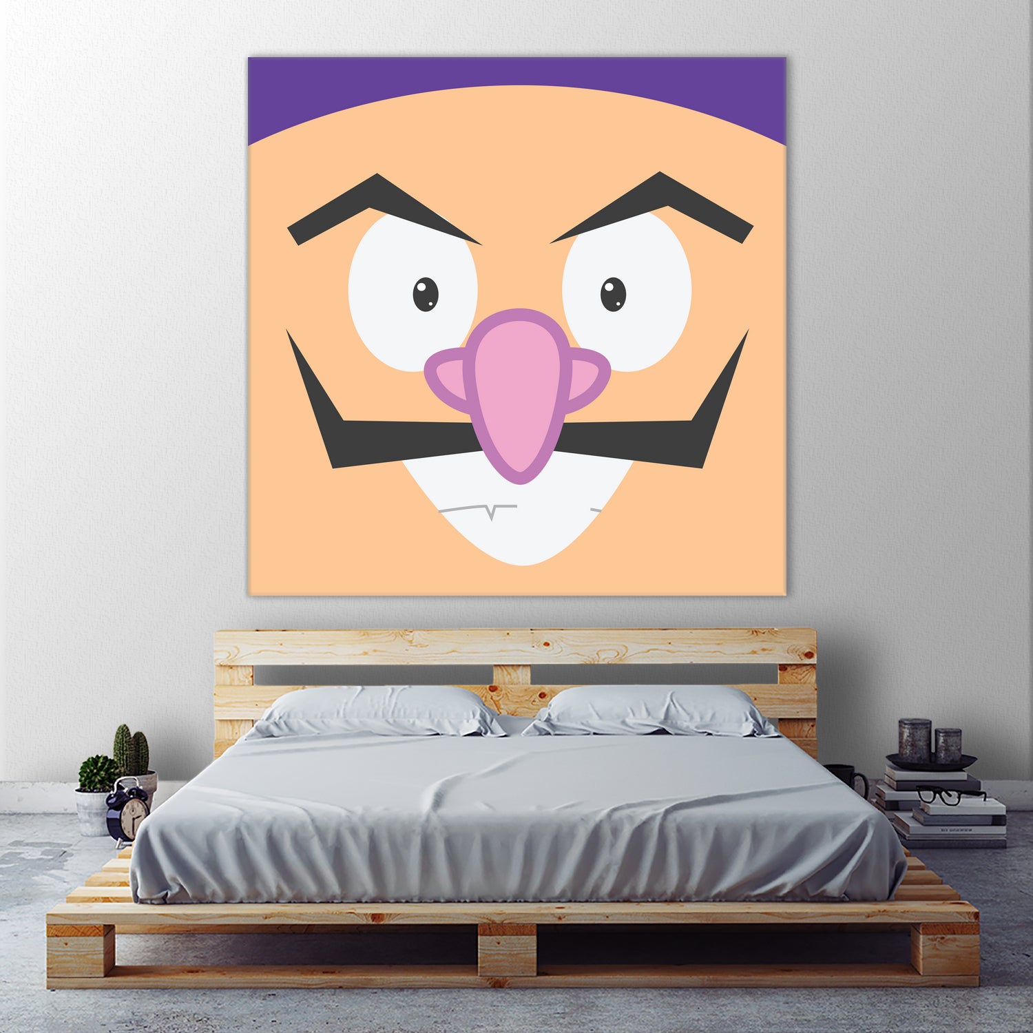 Waluigi by Proper Ganders on GIANT ART - brown vector illustration