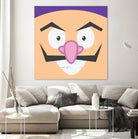 Waluigi by Proper Ganders on GIANT ART - brown vector illustration