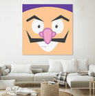 Waluigi by Proper Ganders on GIANT ART - brown vector illustration