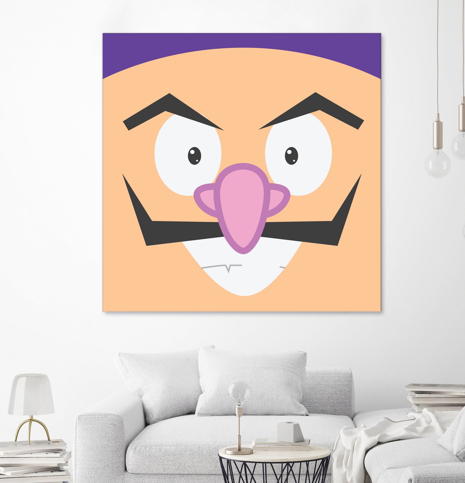 Waluigi by Proper Ganders on GIANT ART - brown vector illustration