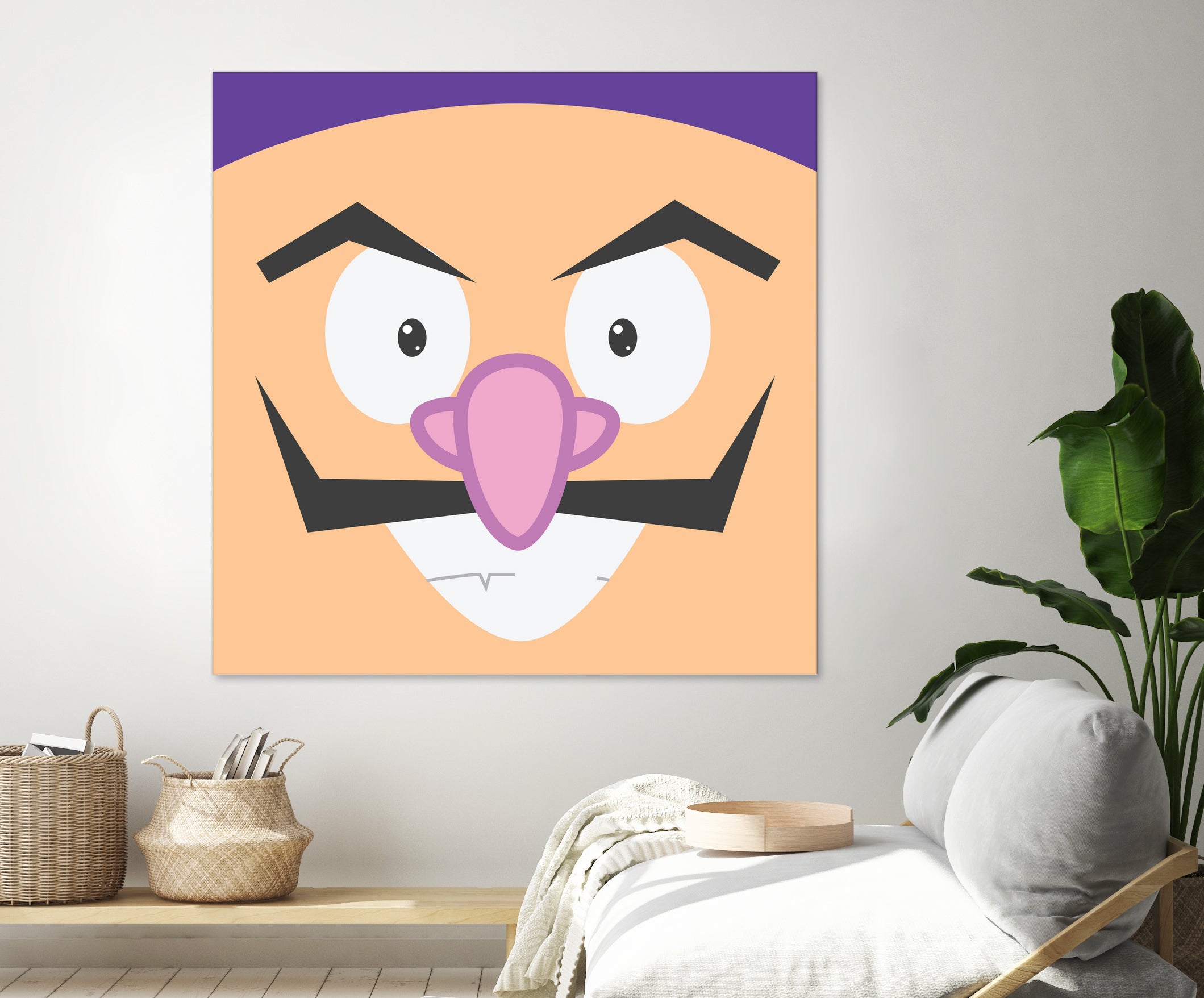 Waluigi by Proper Ganders on GIANT ART - brown vector illustration