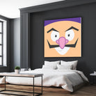 Waluigi by Proper Ganders on GIANT ART - brown vector illustration