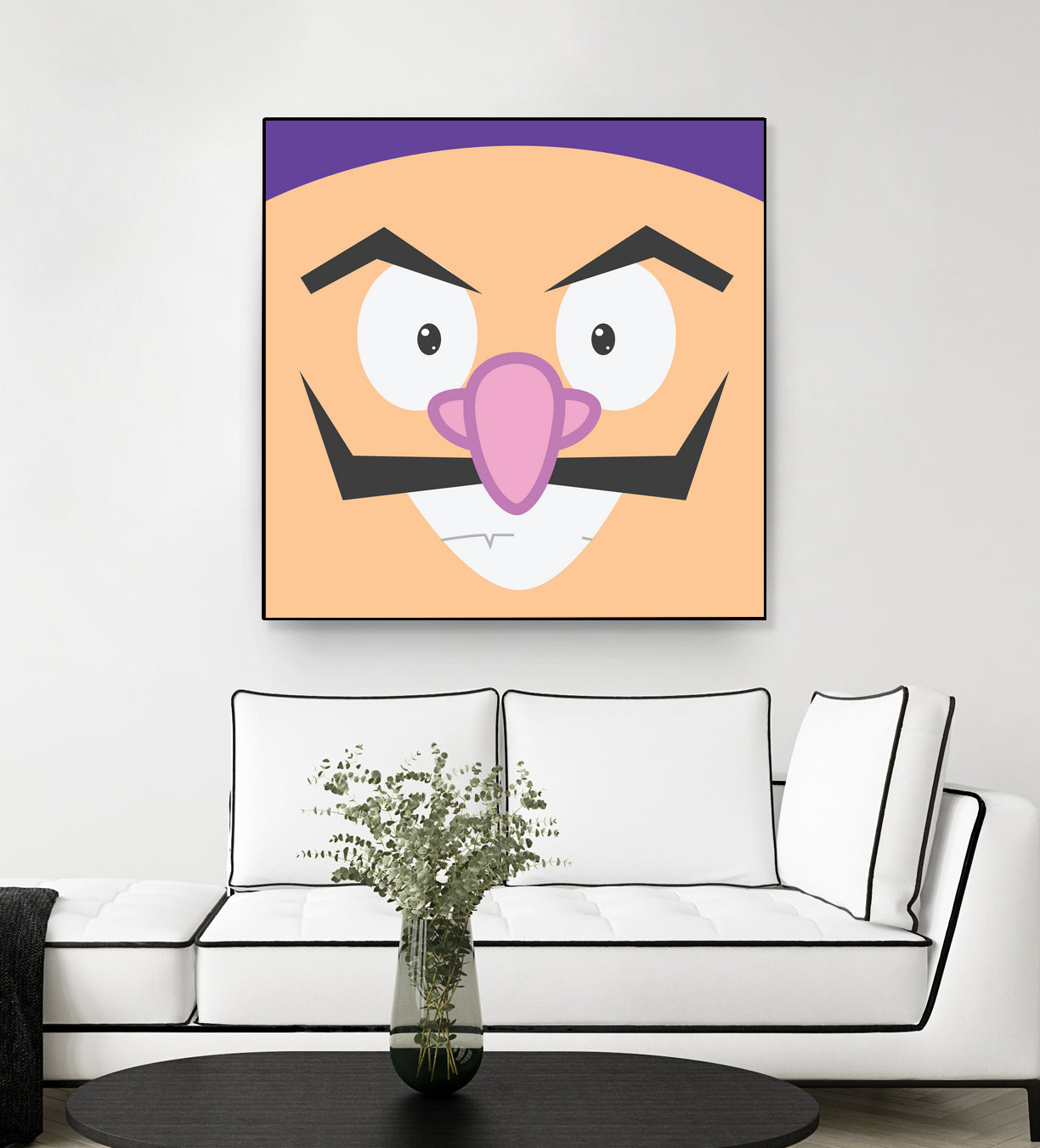 Waluigi by Proper Ganders on GIANT ART - brown vector illustration