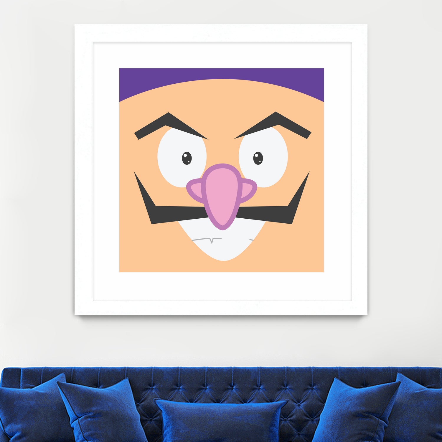 Waluigi by Proper Ganders on GIANT ART - brown vector illustration