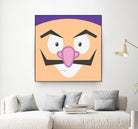 Waluigi by Proper Ganders on GIANT ART - brown vector illustration