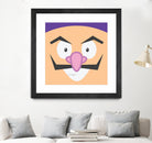 Waluigi by Proper Ganders on GIANT ART - brown vector illustration