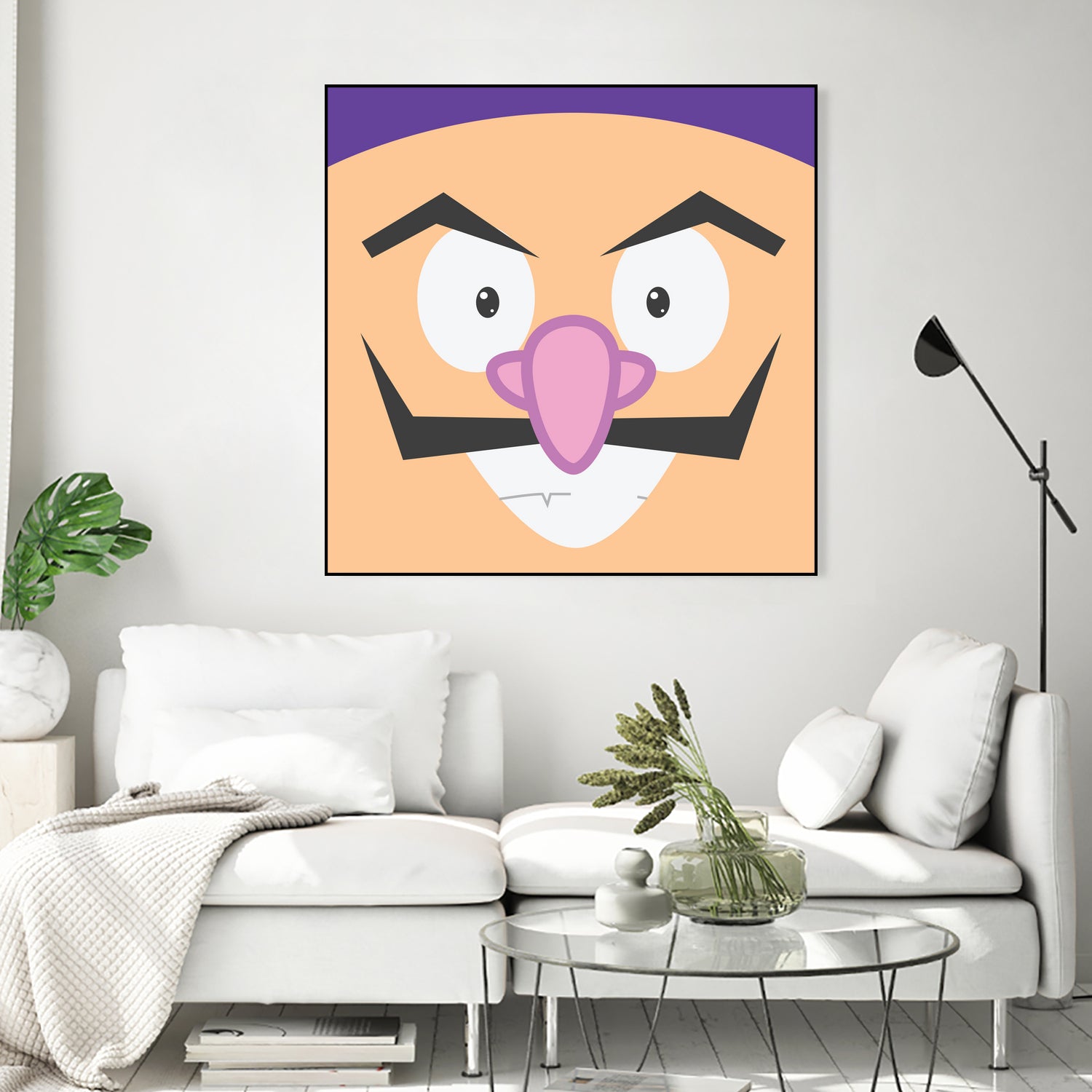 Waluigi by Proper Ganders on GIANT ART - brown vector illustration