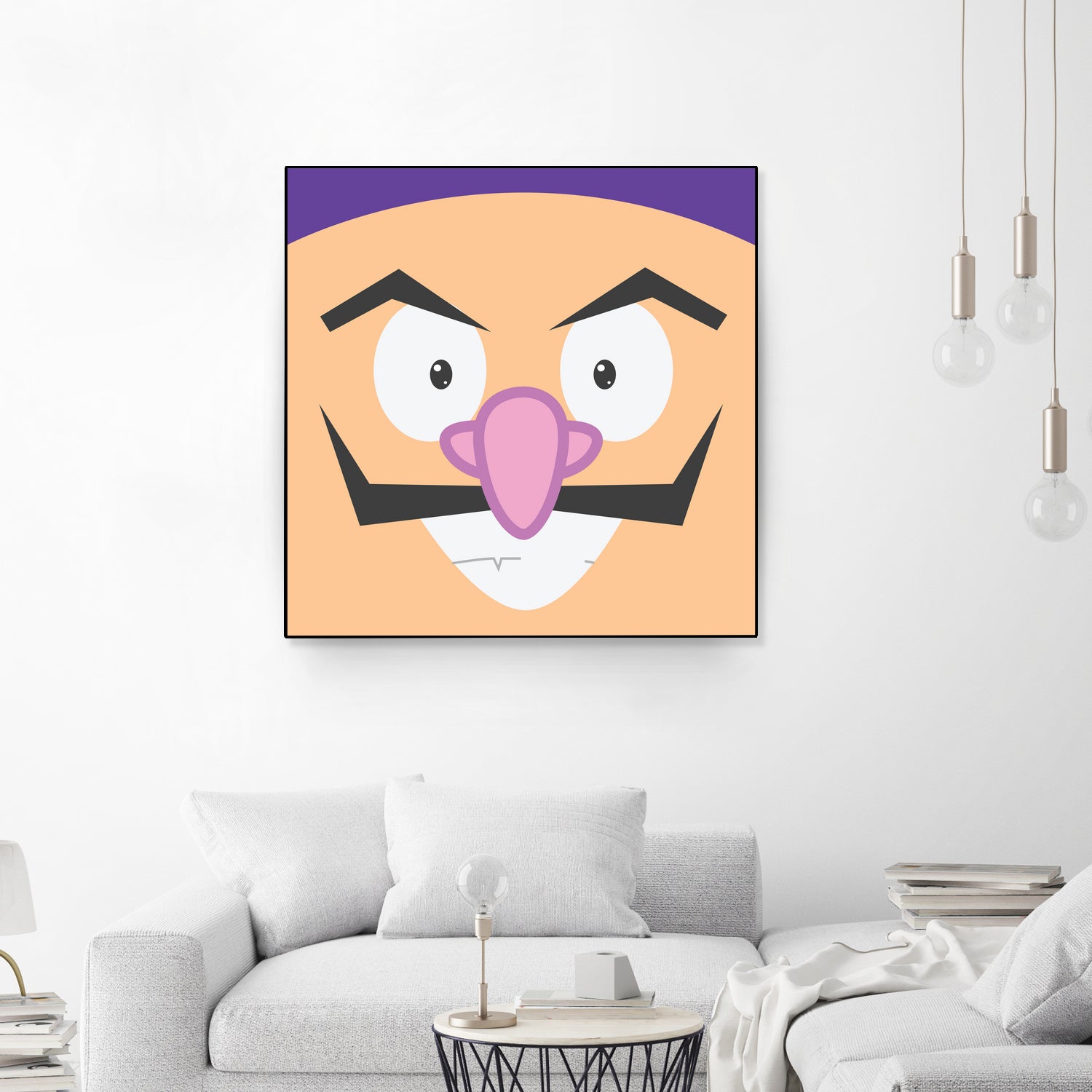 Waluigi by Proper Ganders on GIANT ART - brown vector illustration