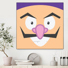 Waluigi by Proper Ganders on GIANT ART - brown vector illustration