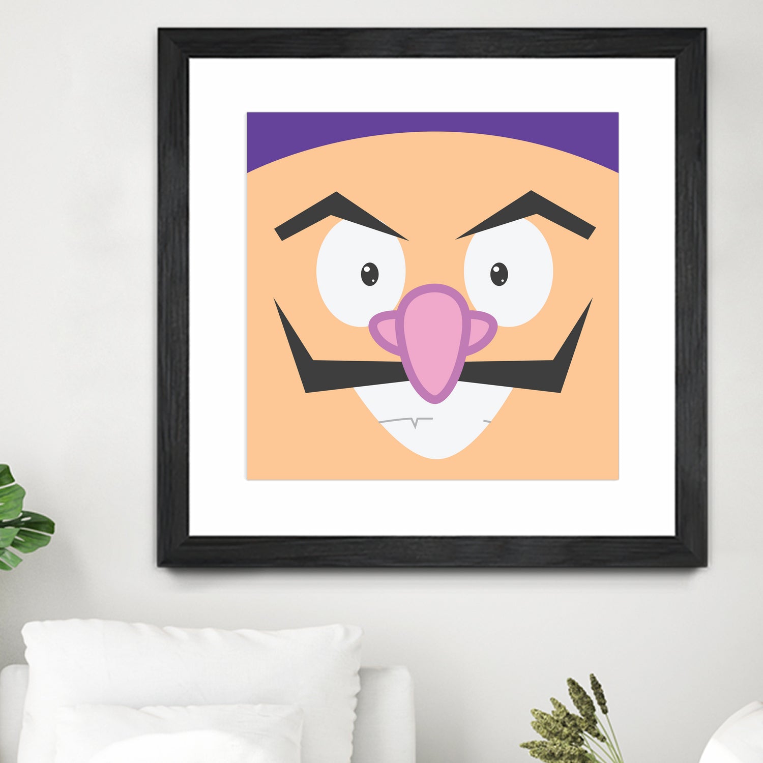 Waluigi by Proper Ganders on GIANT ART - brown vector illustration