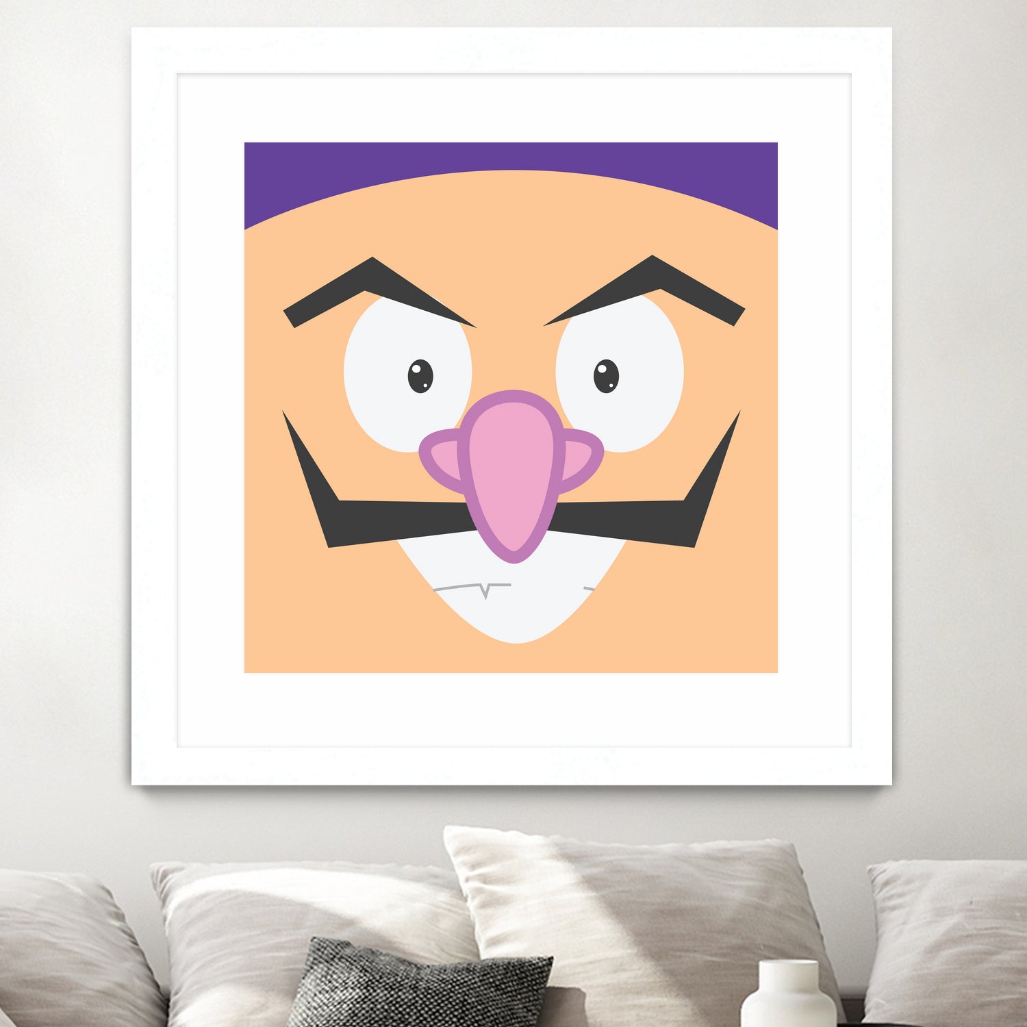 Waluigi by Proper Ganders on GIANT ART - brown vector illustration