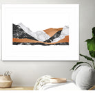 Marble Landscape I by Dana Shek on GIANT ART - white digital painting