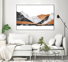 Marble Landscape I by Dana Shek on GIANT ART - white digital painting