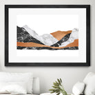 Marble Landscape I by Dana Shek on GIANT ART - white digital painting