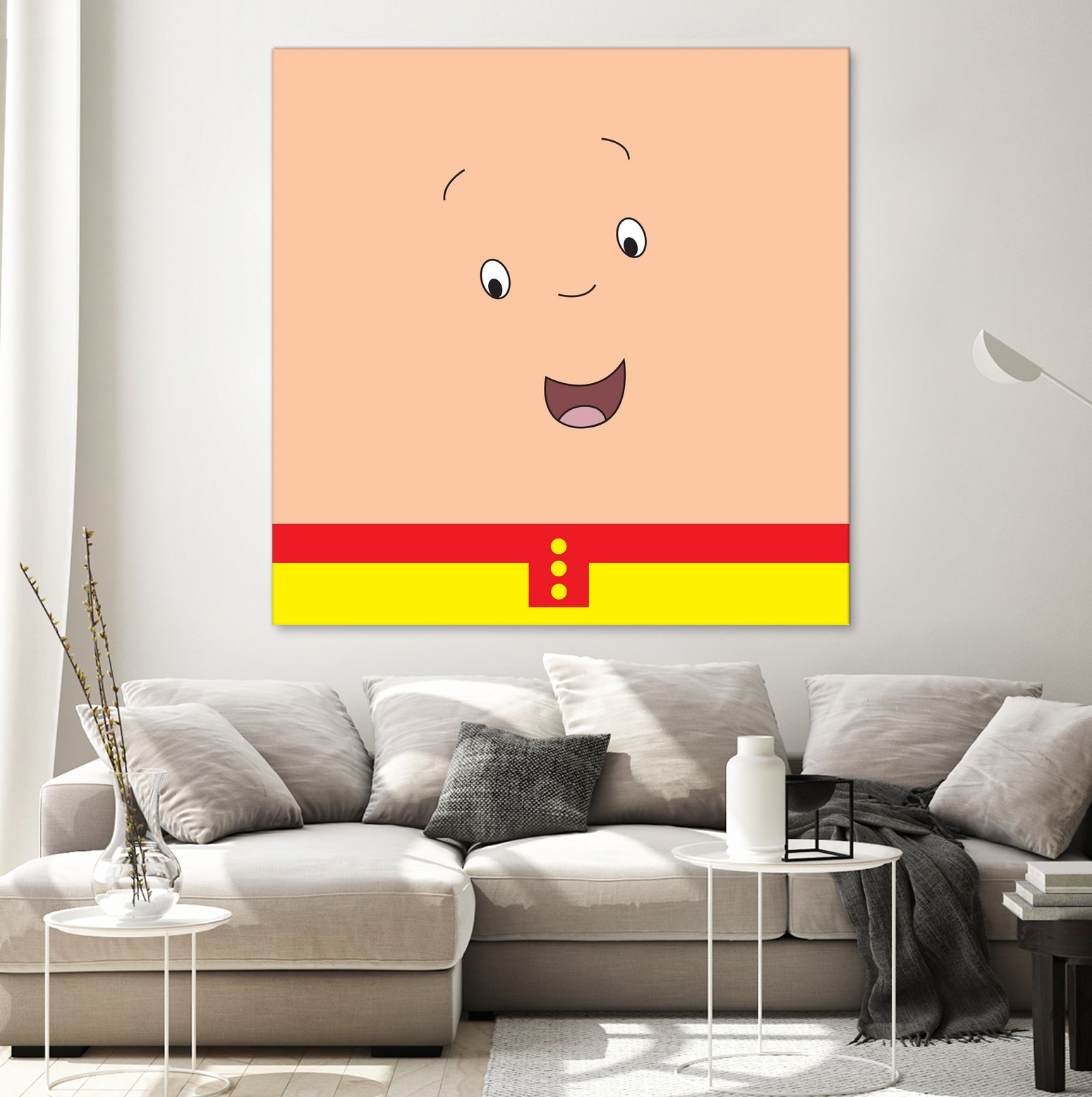 Caillou by Proper Ganders on GIANT ART - brown vector illustration