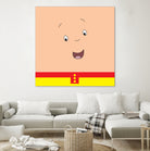 Caillou by Proper Ganders on GIANT ART - brown vector illustration