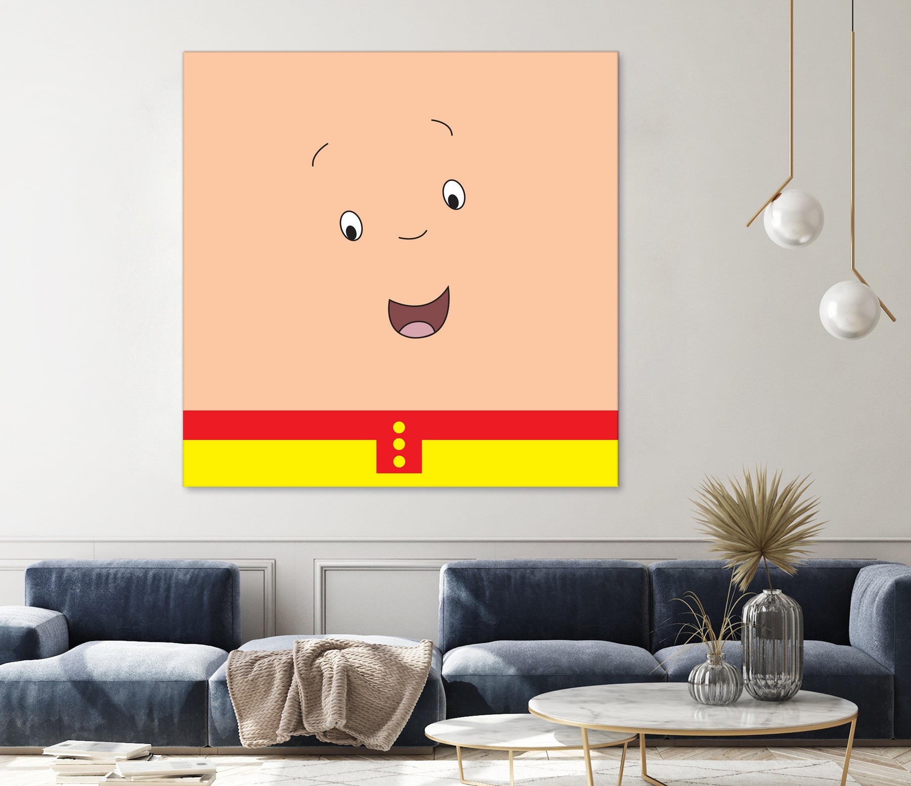 Caillou by Proper Ganders on GIANT ART - brown vector illustration