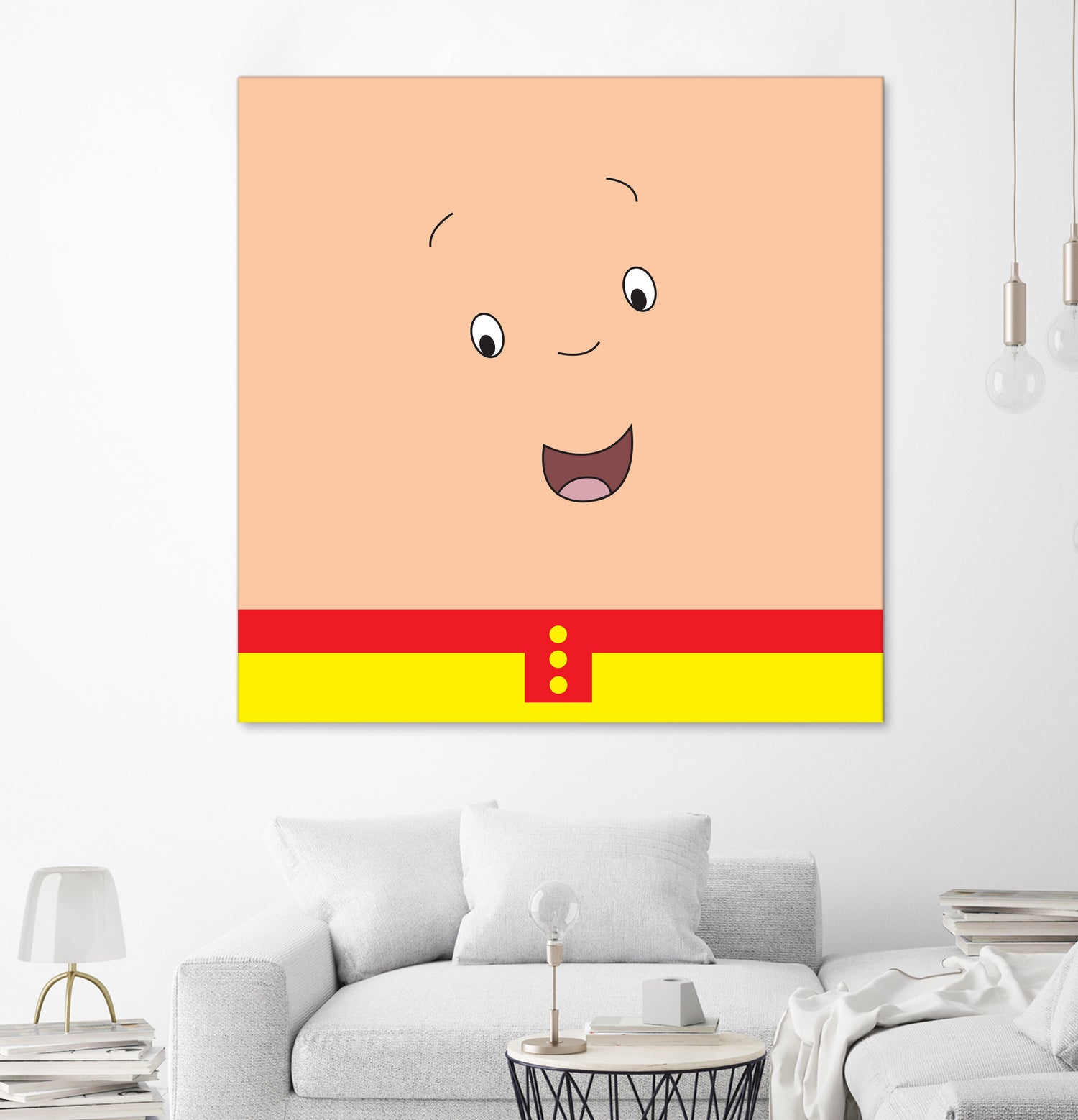 Caillou by Proper Ganders on GIANT ART - brown vector illustration