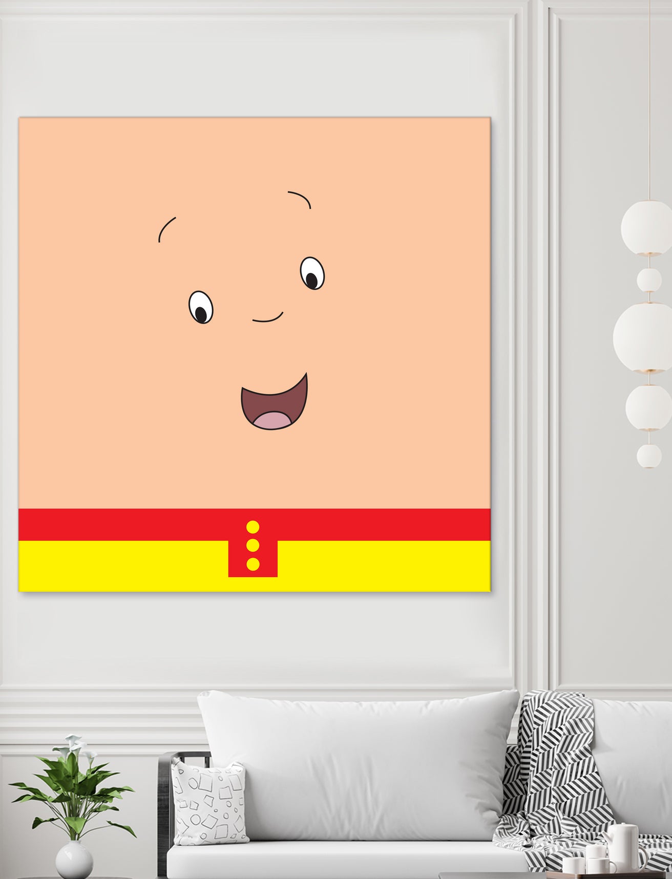 Caillou by Proper Ganders on GIANT ART - brown vector illustration