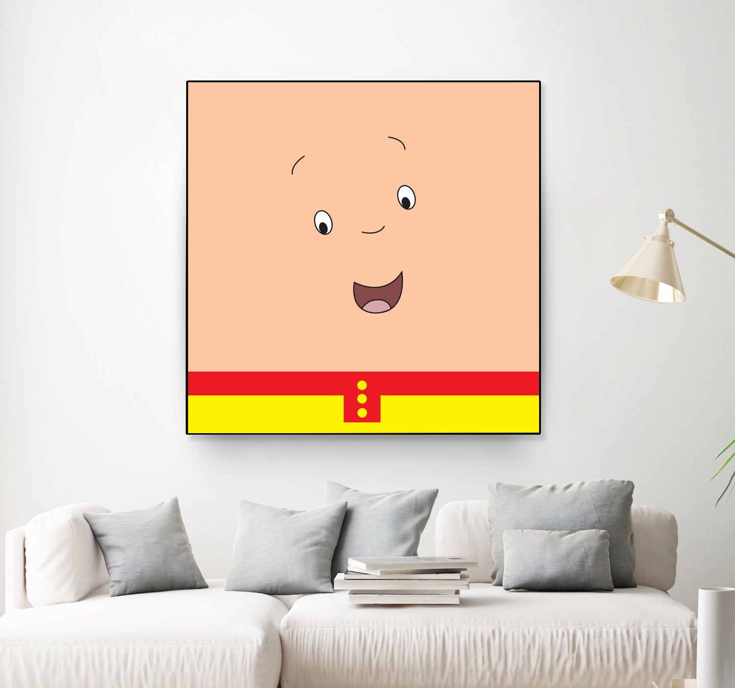 Caillou by Proper Ganders on GIANT ART - brown vector illustration