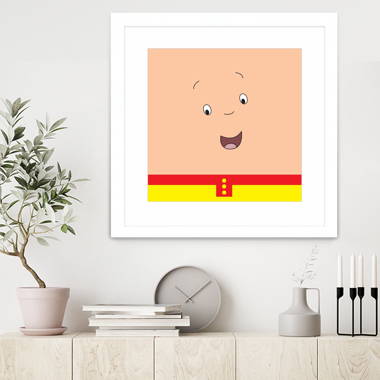 Caillou by Proper Ganders on GIANT ART - brown vector illustration